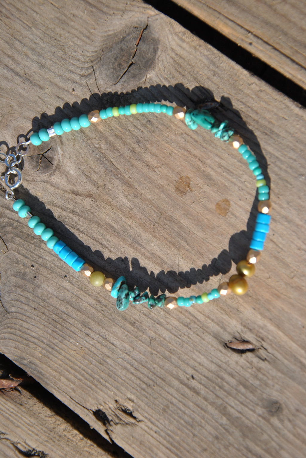 Beach Bead Anklet