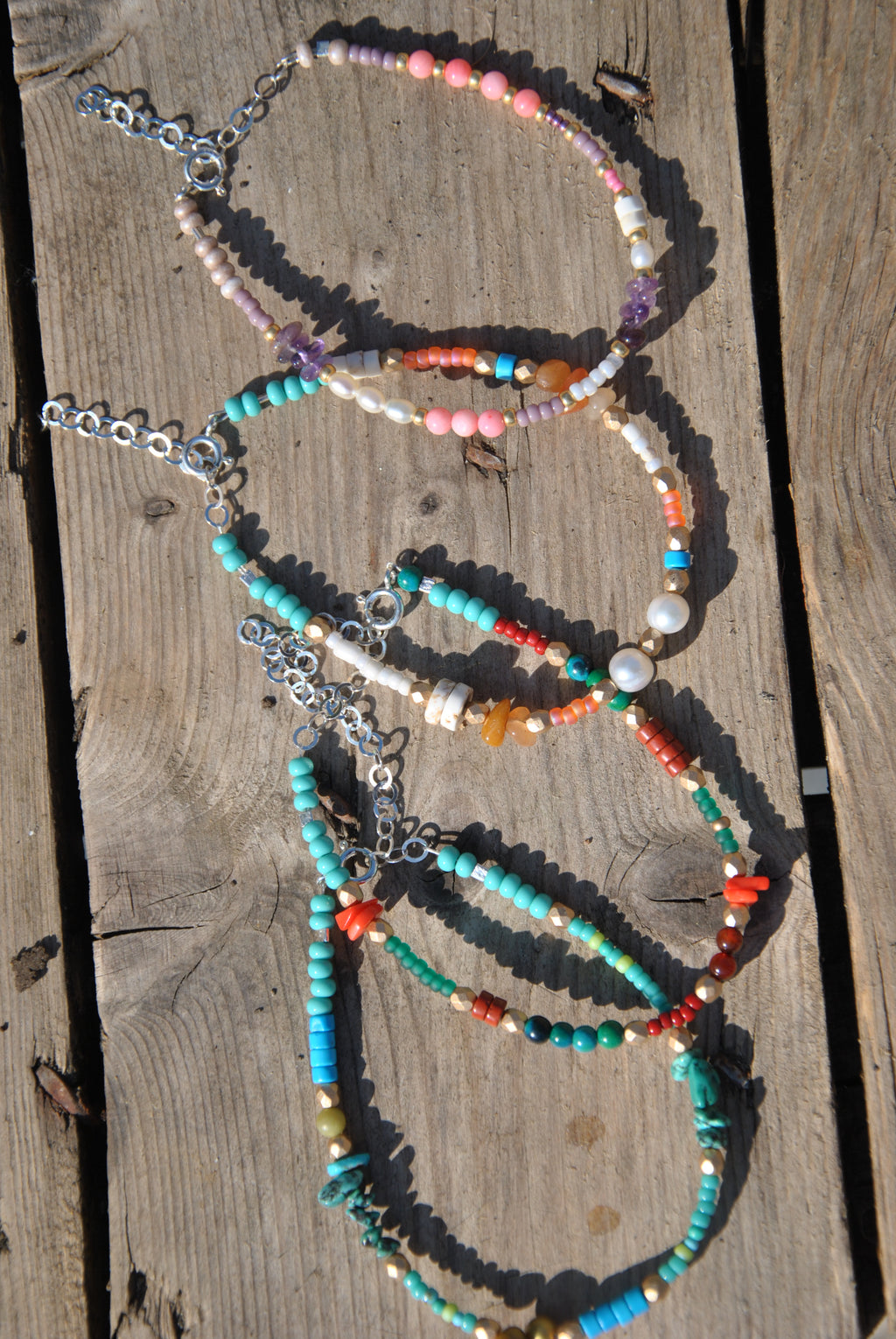Beach Bead Anklet