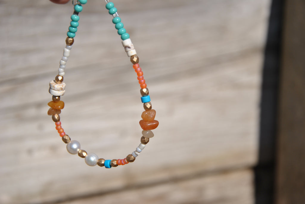 Beach Bead Anklet