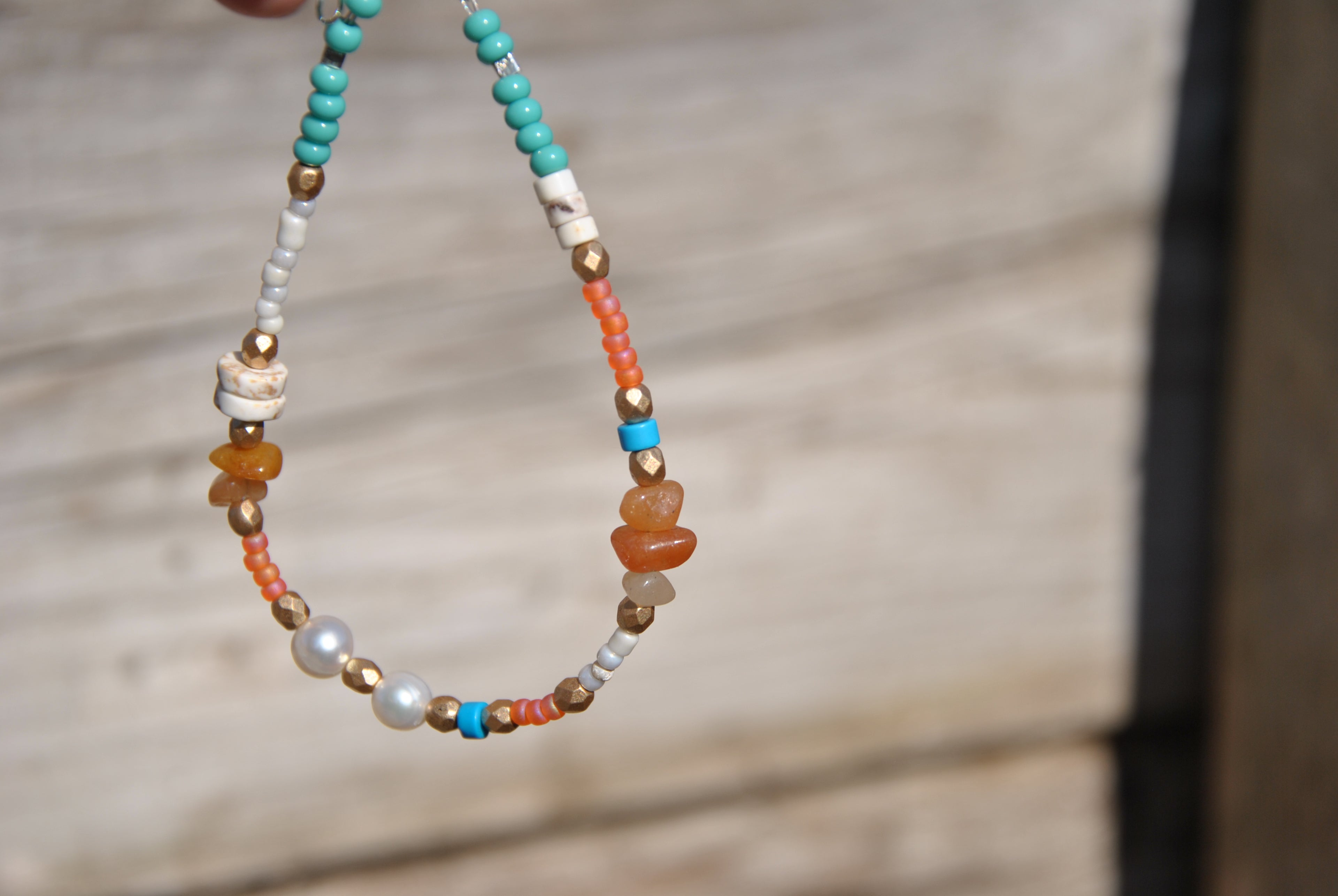 Beach Bead Anklet