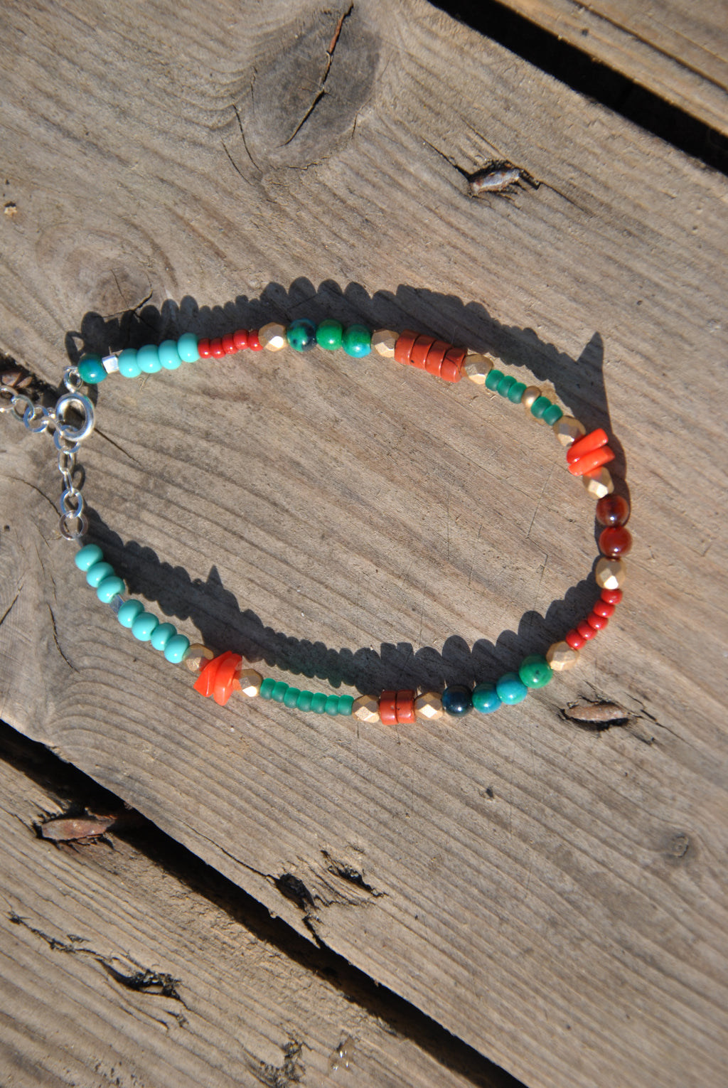 Beach Bead Anklet