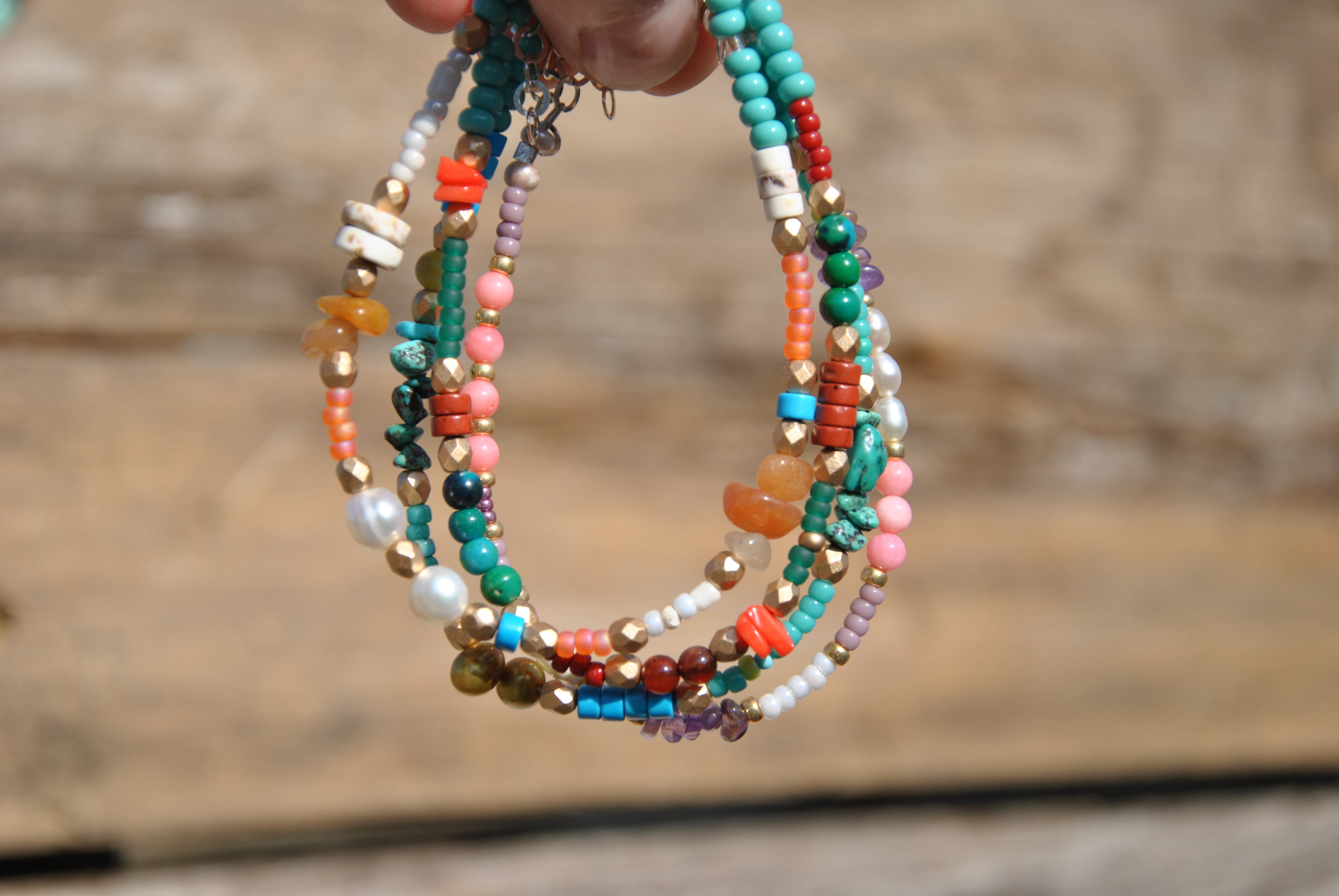 Beach Bead Anklet