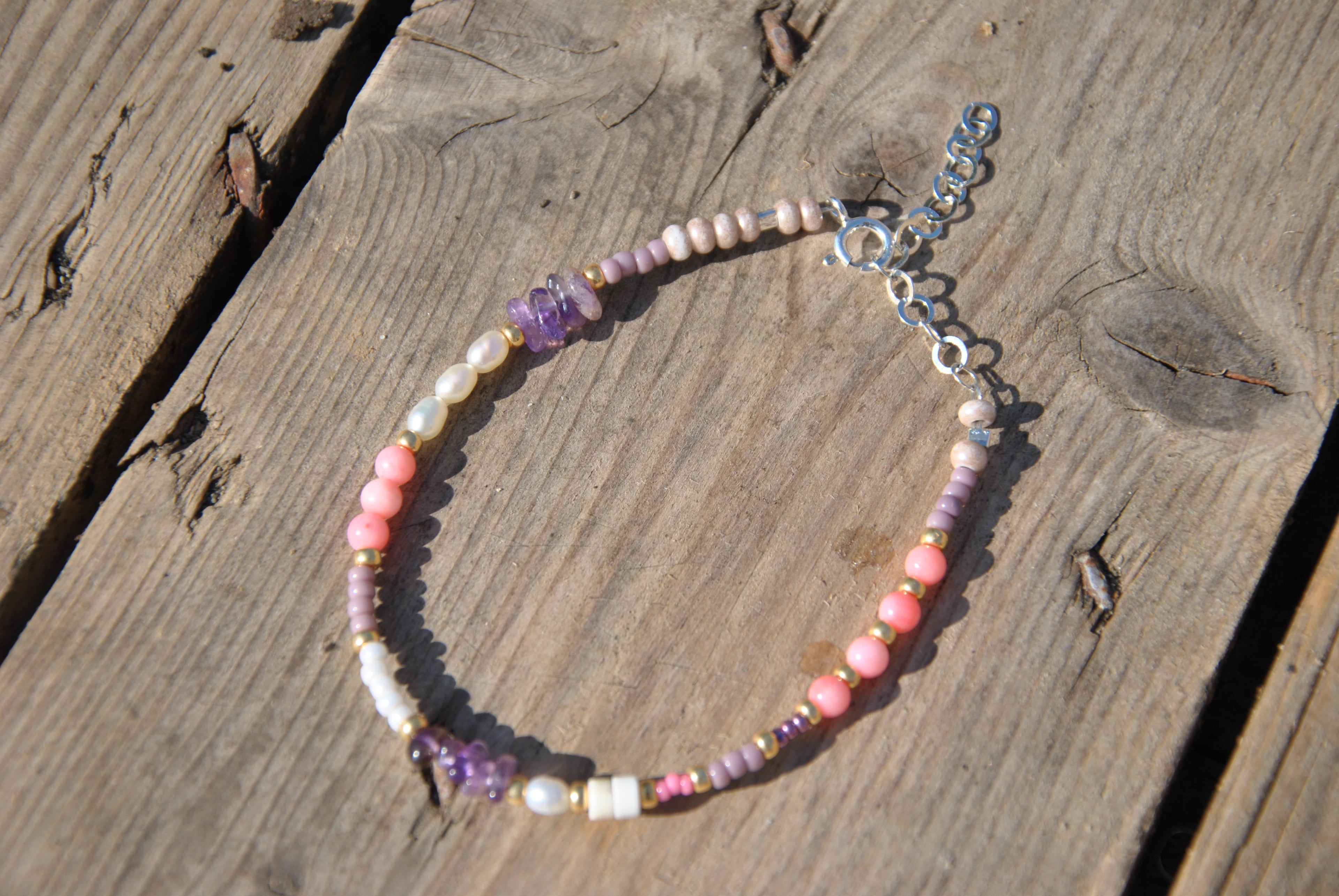 Beach Bead Anklet