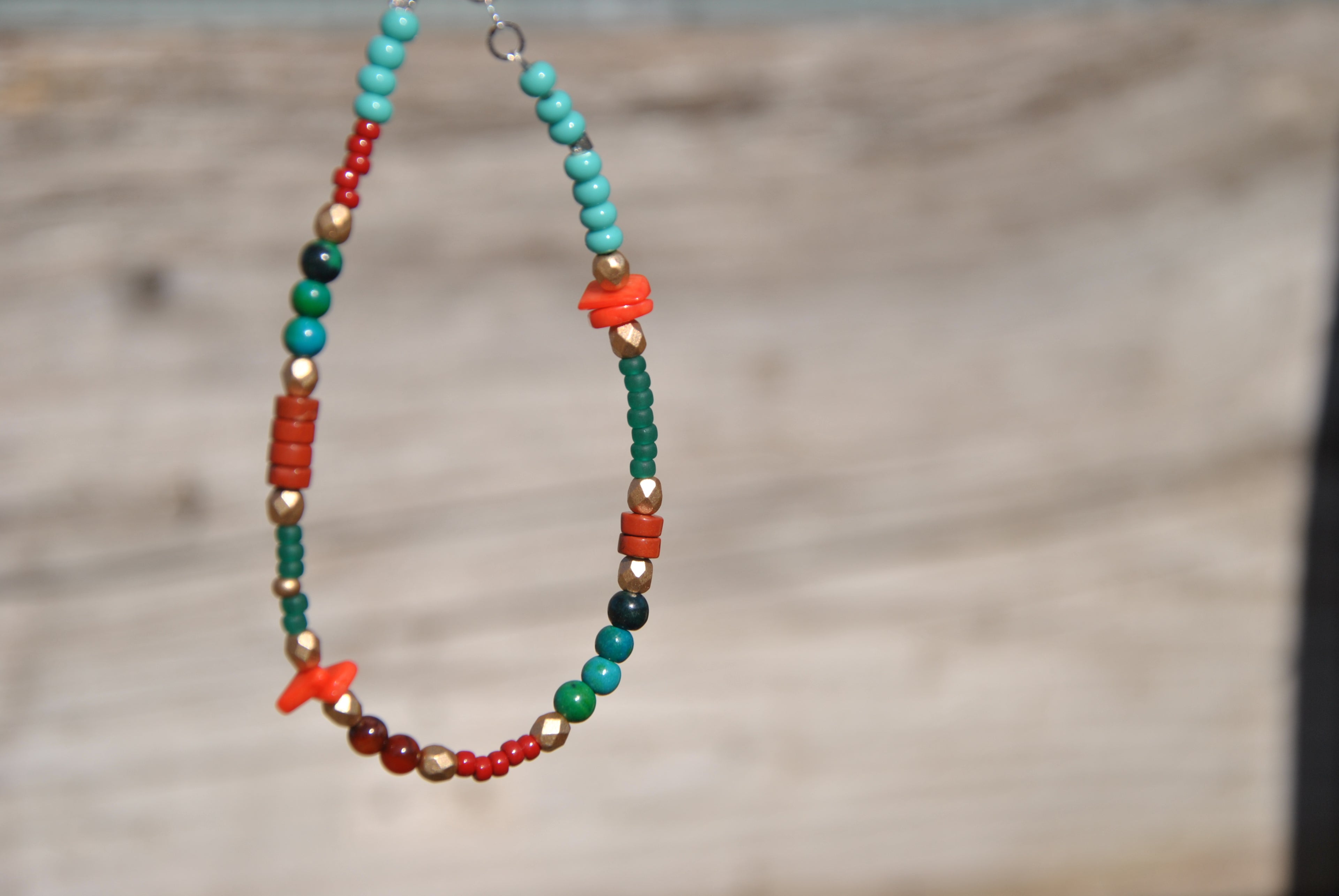 Beach Bead Anklet