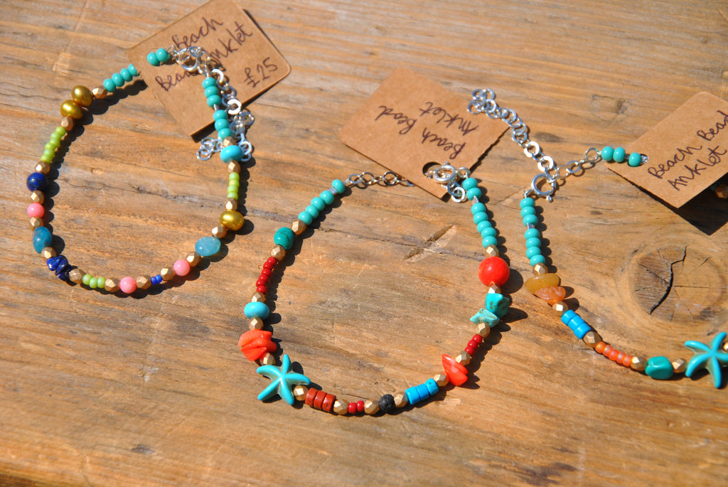 Beach Bead Anklet
