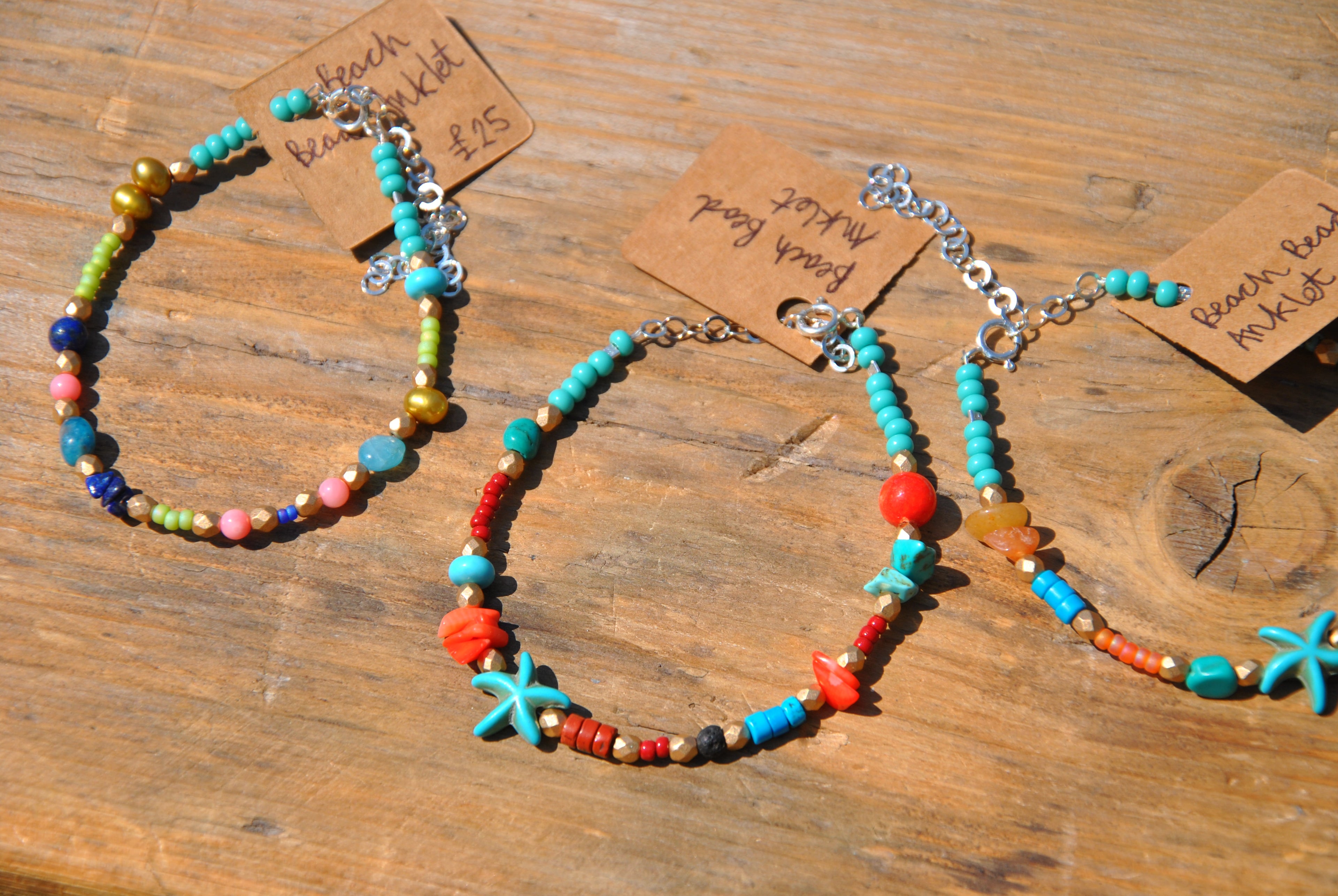 Beach Bead Anklet