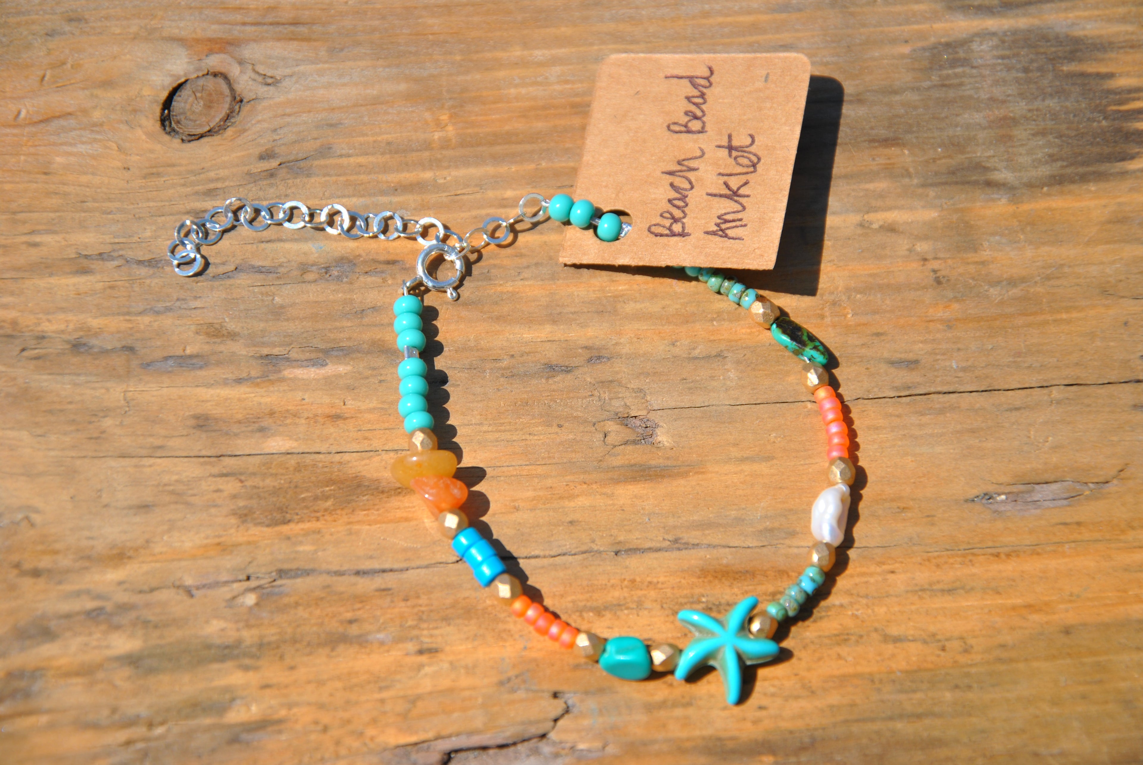 Beach Bead Anklet