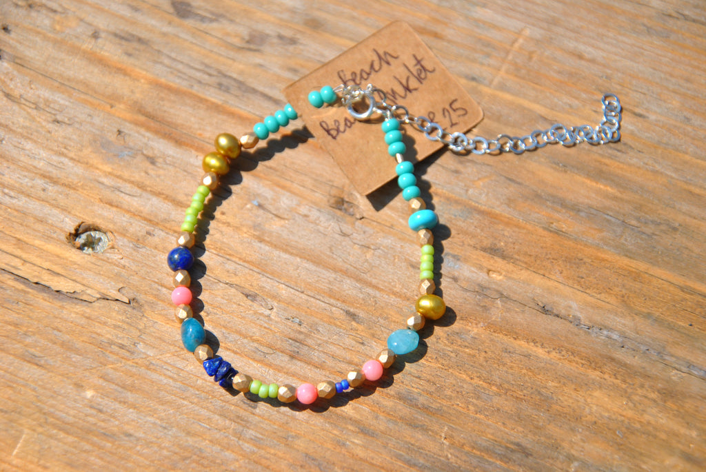 Beach Bead Anklet