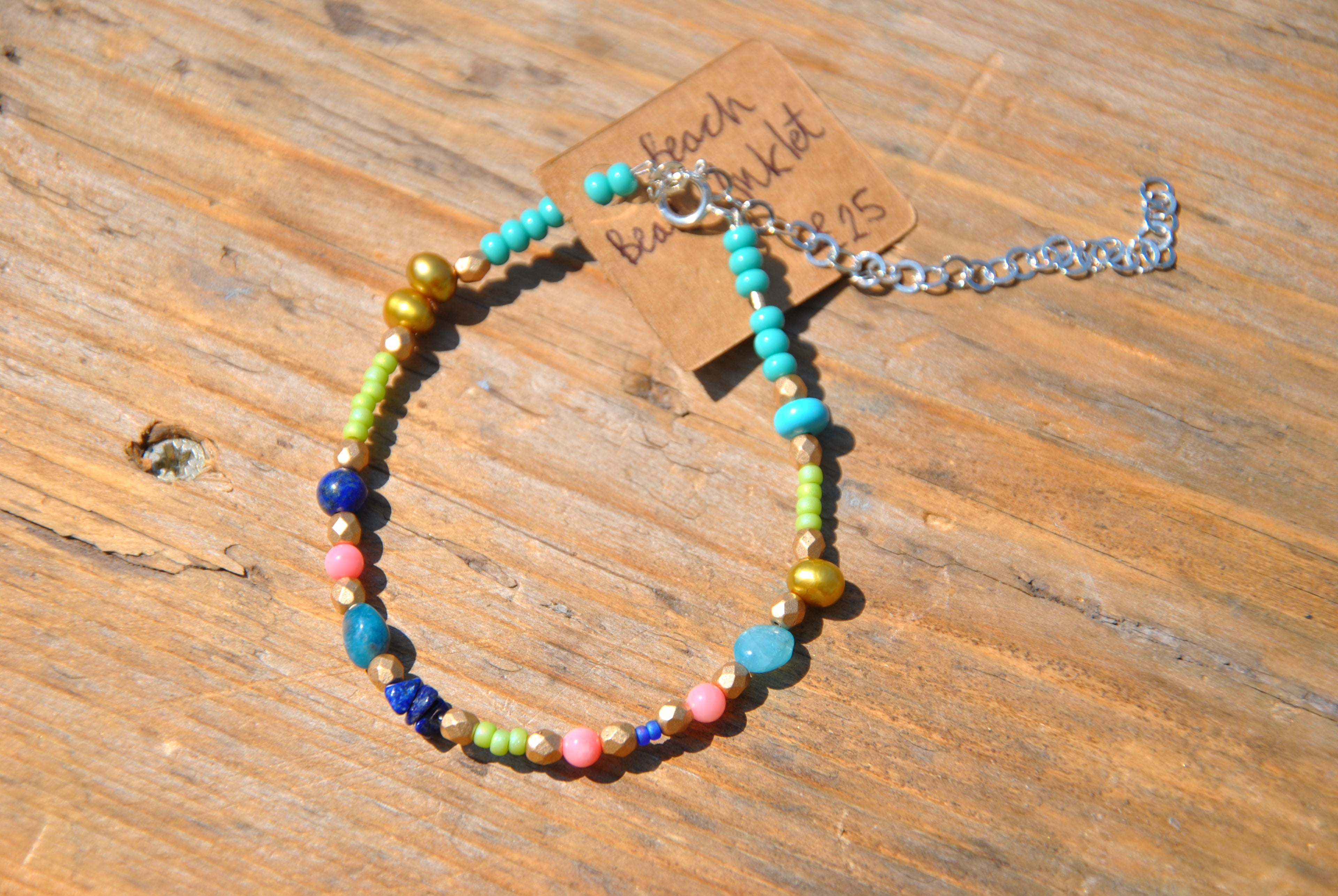 Beach Bead Anklet