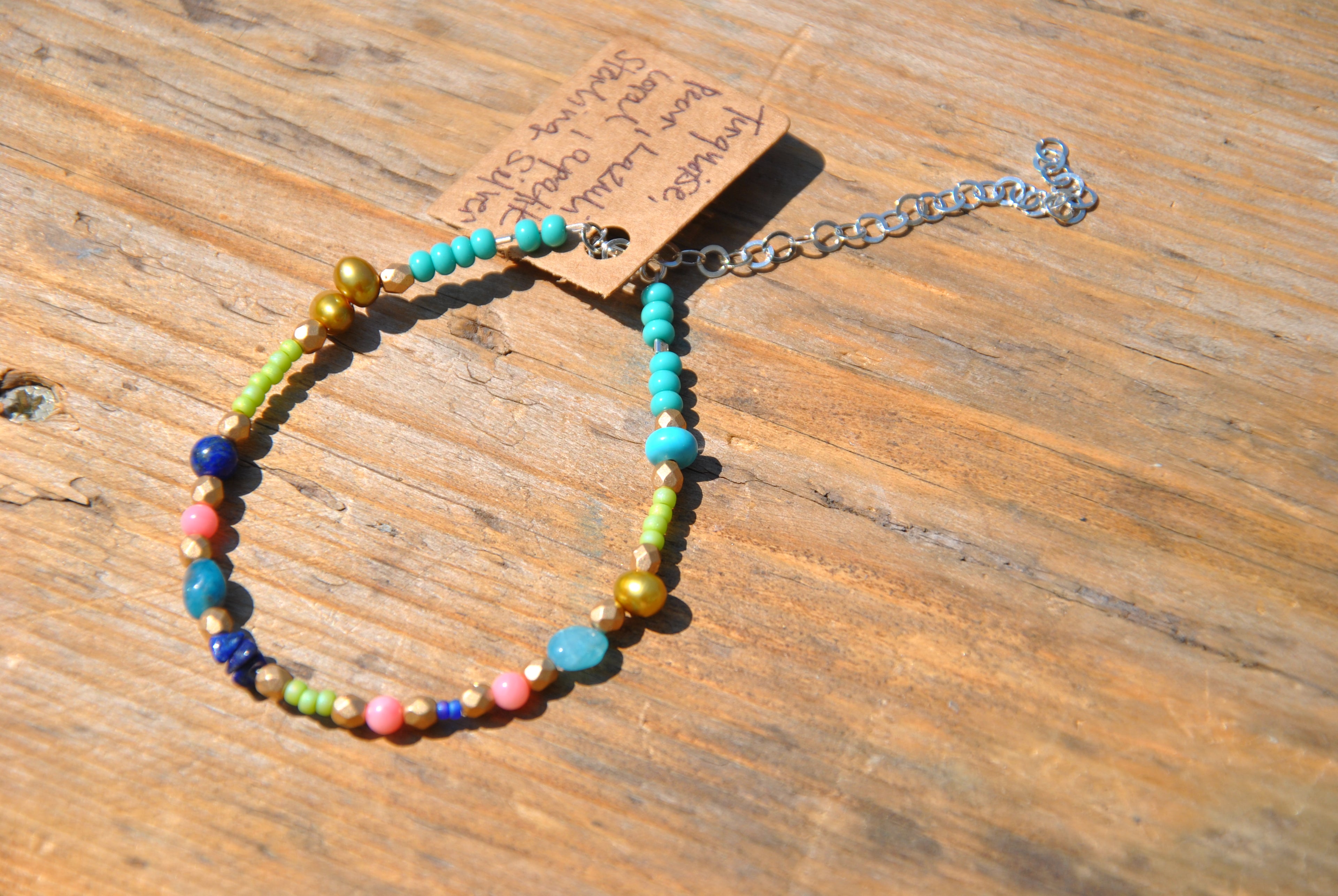 Beach Bead Anklet